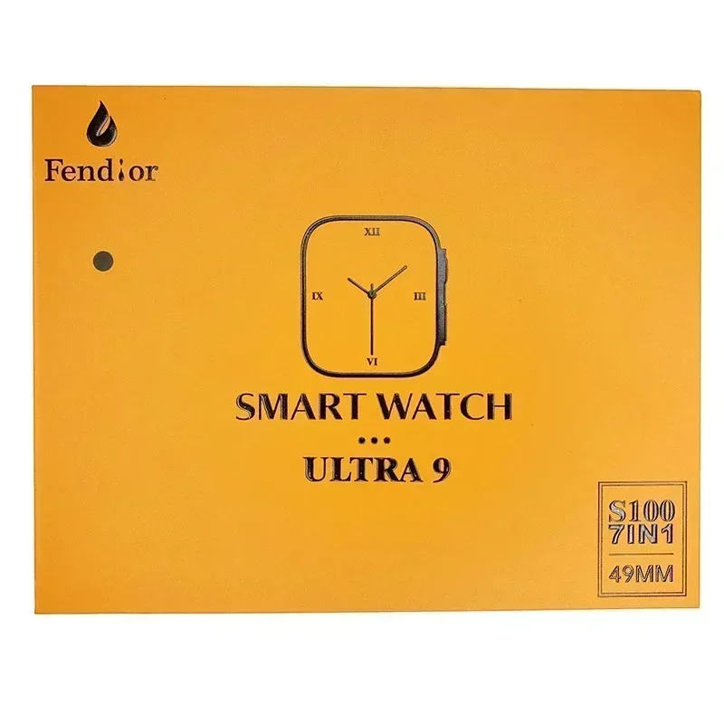 Watch Straps 7 S900 Ultra Smartwatch 2.2HD Amoled Circular Screen ECG Monitoring Inteligente with Protective Case watch straps
