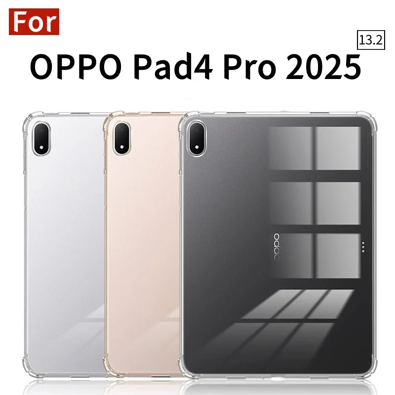 Transparent Shockproof Silicone Protective Case