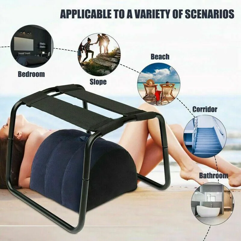 TOUGHAGE Sex Aid Bouncing Weightless Chair Set Inflatable Pillow Love Position Stool Elastic Seat Adult Sex Toys For Couples