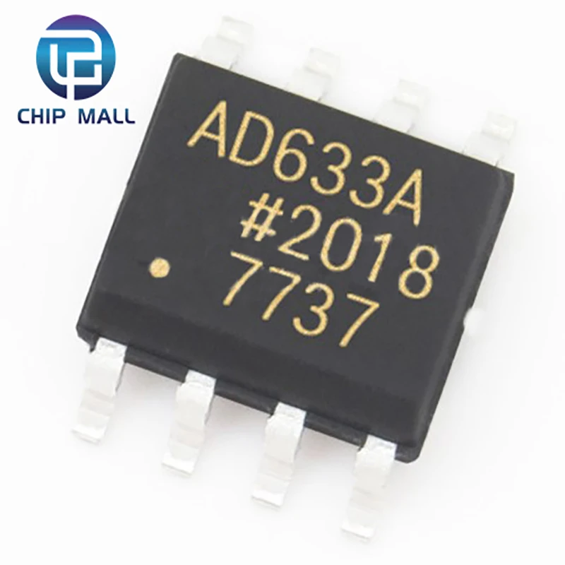 

10PCS/LOT AD633AR AD633ARZ AD633A AD633 SOP-8 Analog Multiplier Divider IC New Original In Stock