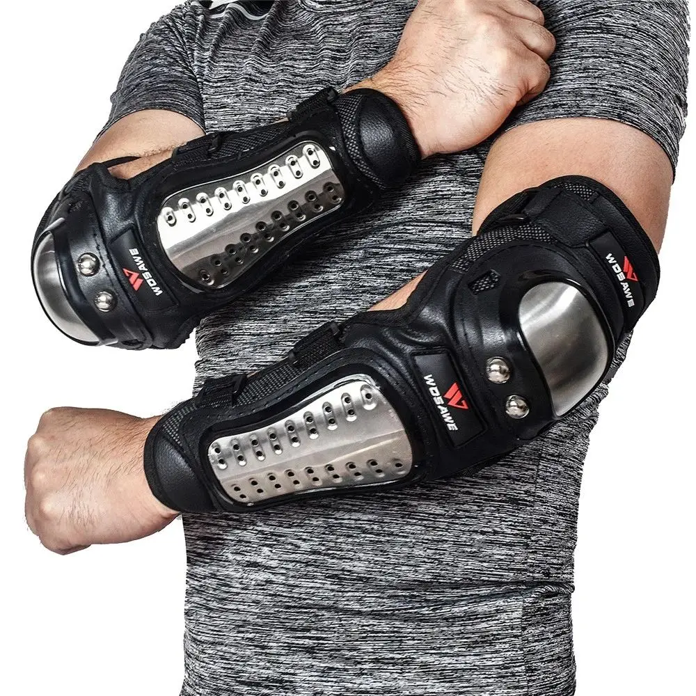 Protector de rodilla para motocicleta, Motocross, Snowboard, carreras, esquí, rodillera, protección corporal, coderas, equipo de protección para Moto 2025