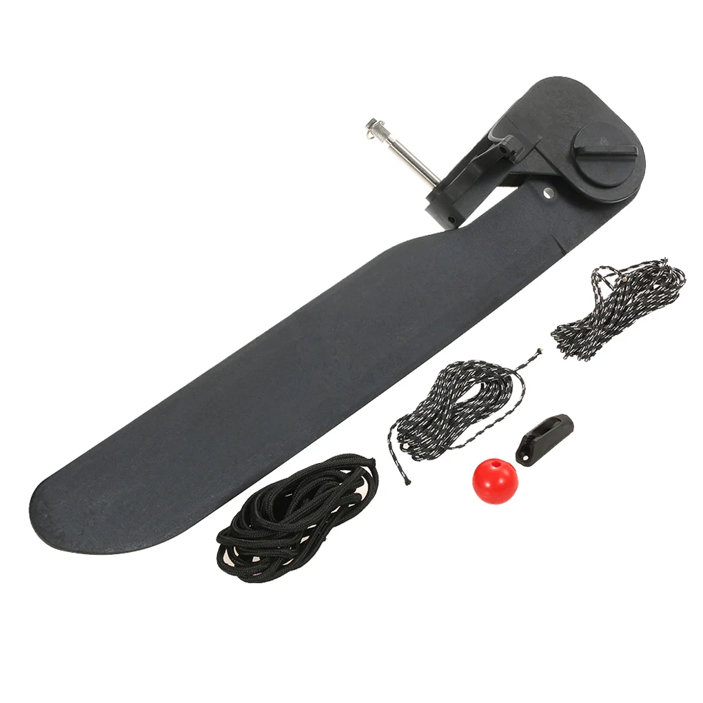 Kayak coda piede Diretion controllo timone canoa Clip fibbia gadget in gomma pezzi di ricambio Kit professionale nave barca