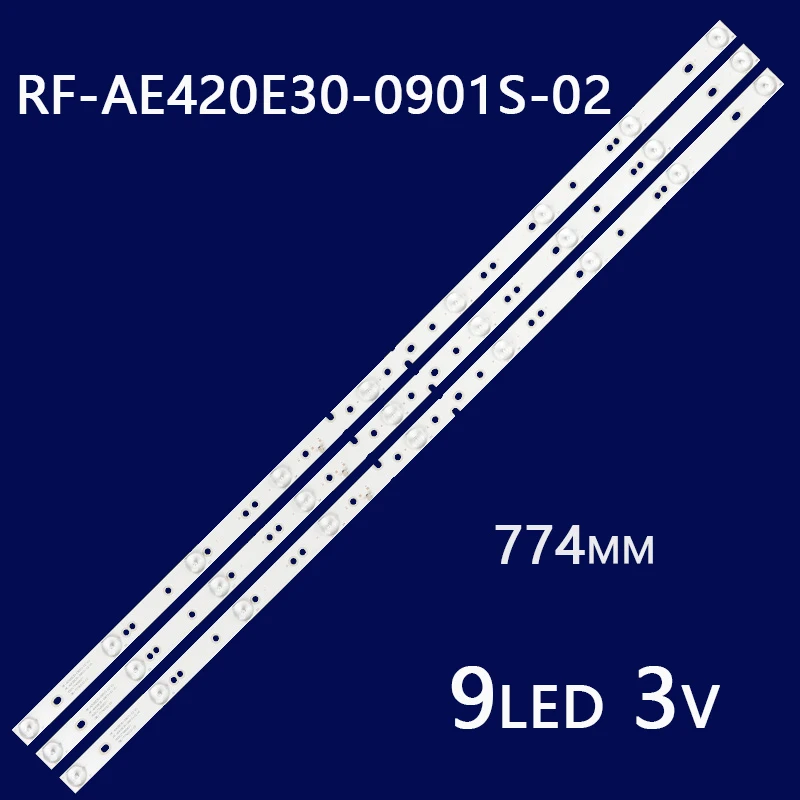 LED Backlight Strip For Haier 42'' TV RF-AE420E30-0901S-02 42A6M 42CE5100A 42A3000 42A30G LE39B3500W LE39B3300W led ceiling panel