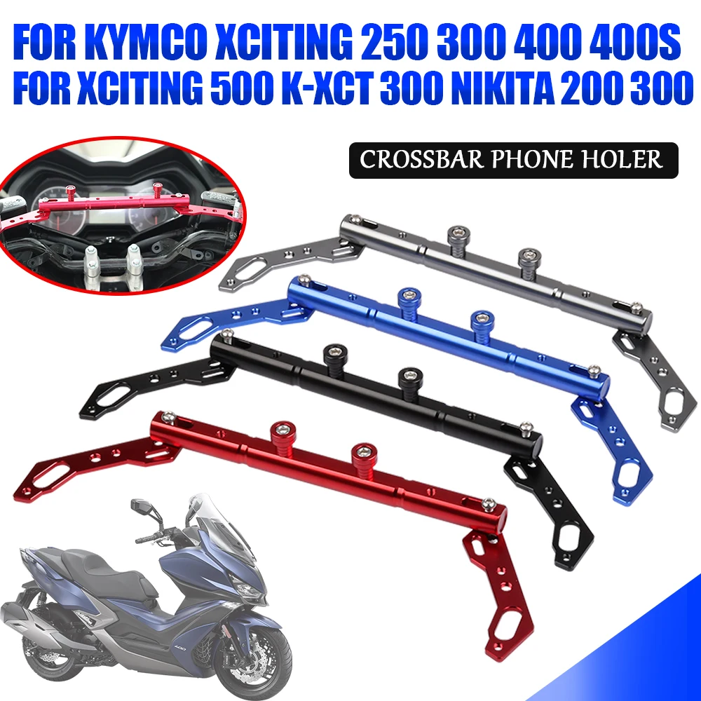 Per Kymco Xciting 250 300 400 400S 500 K-Xct 300 Nikita 200 300 Accessori Moto Balance Bar Manubrio Crossbar Leva Phon