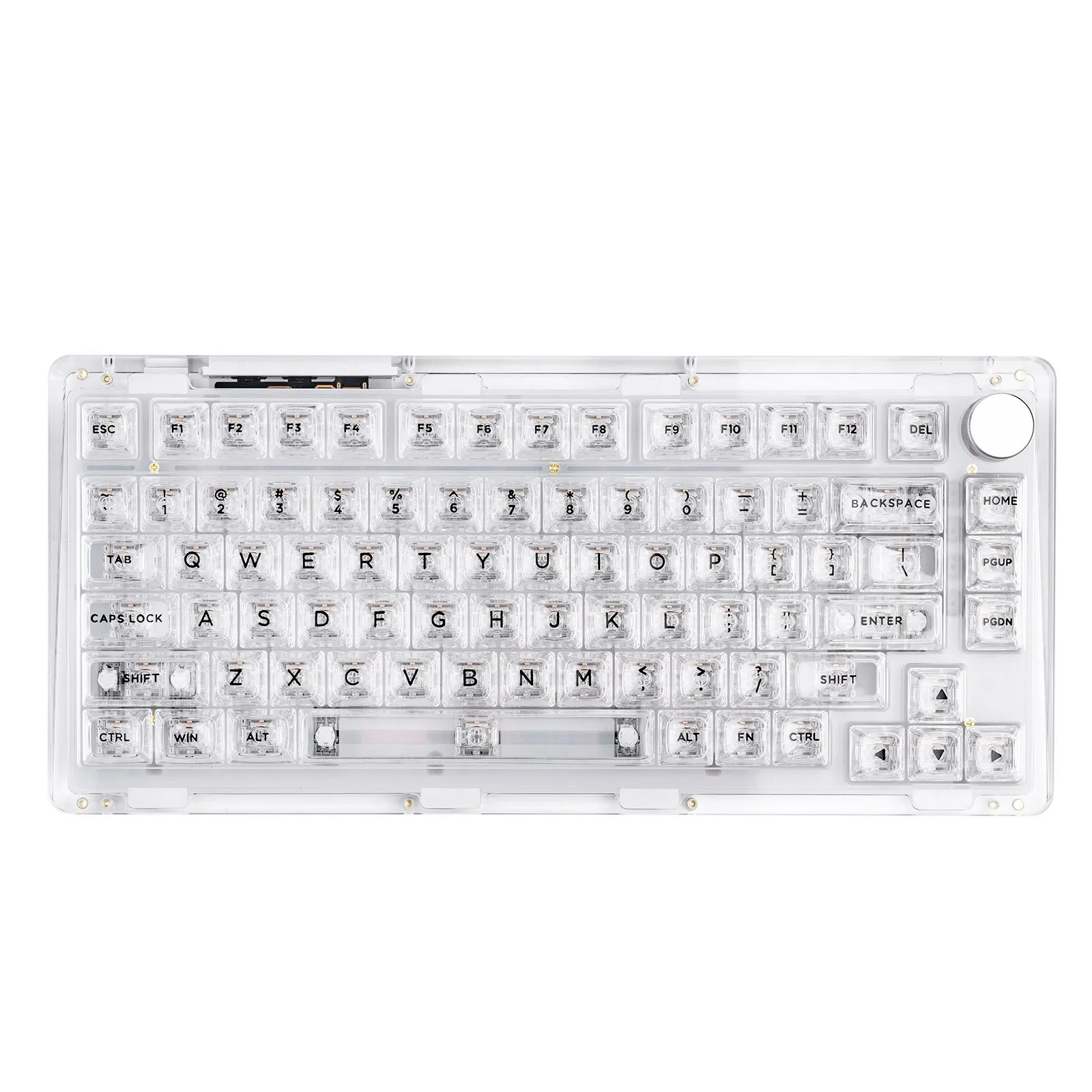 Kiiboom-keycaps pc Transparente Definido para Teclado Mecânico Gaming Espectro Luminoso Asa Perfil 146 Teclas - Imagem 5