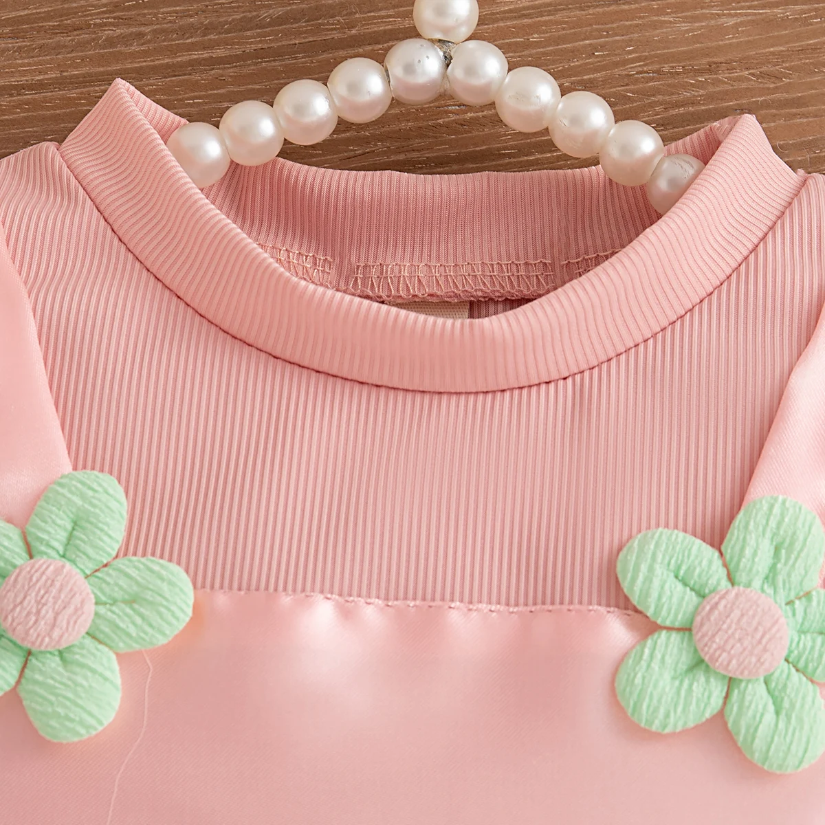 فستان بناتي صيفي نقشة زهور