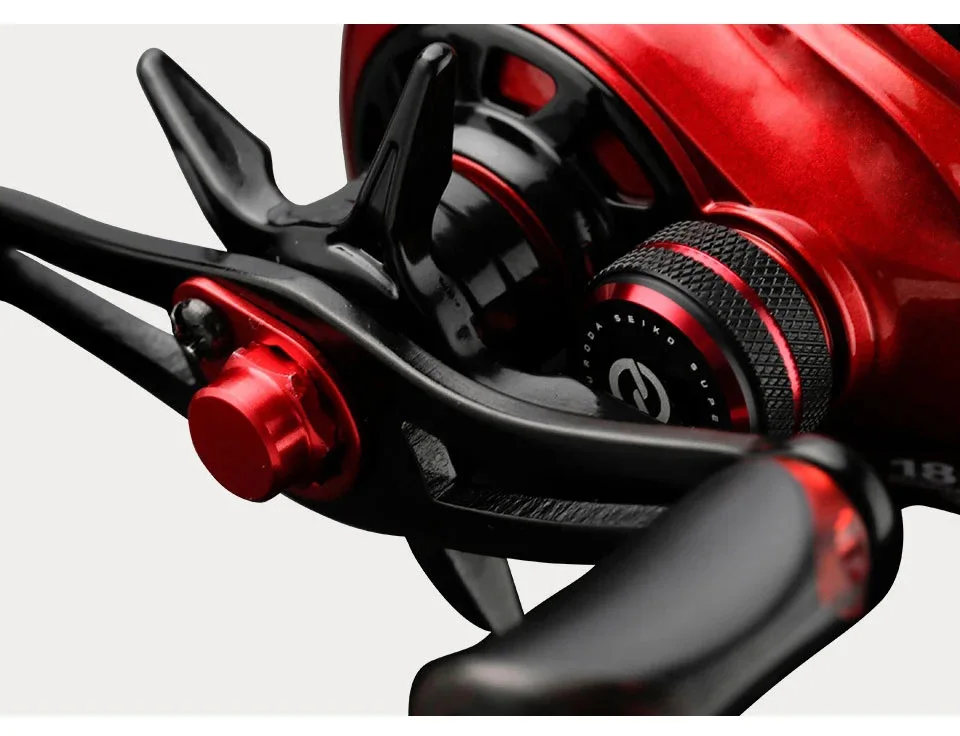 Bait casting Angel rolle max Drag 8kg ultraleichte Guss rolle Angel rolle für Bass Hecht Angel gerät – Detail 4