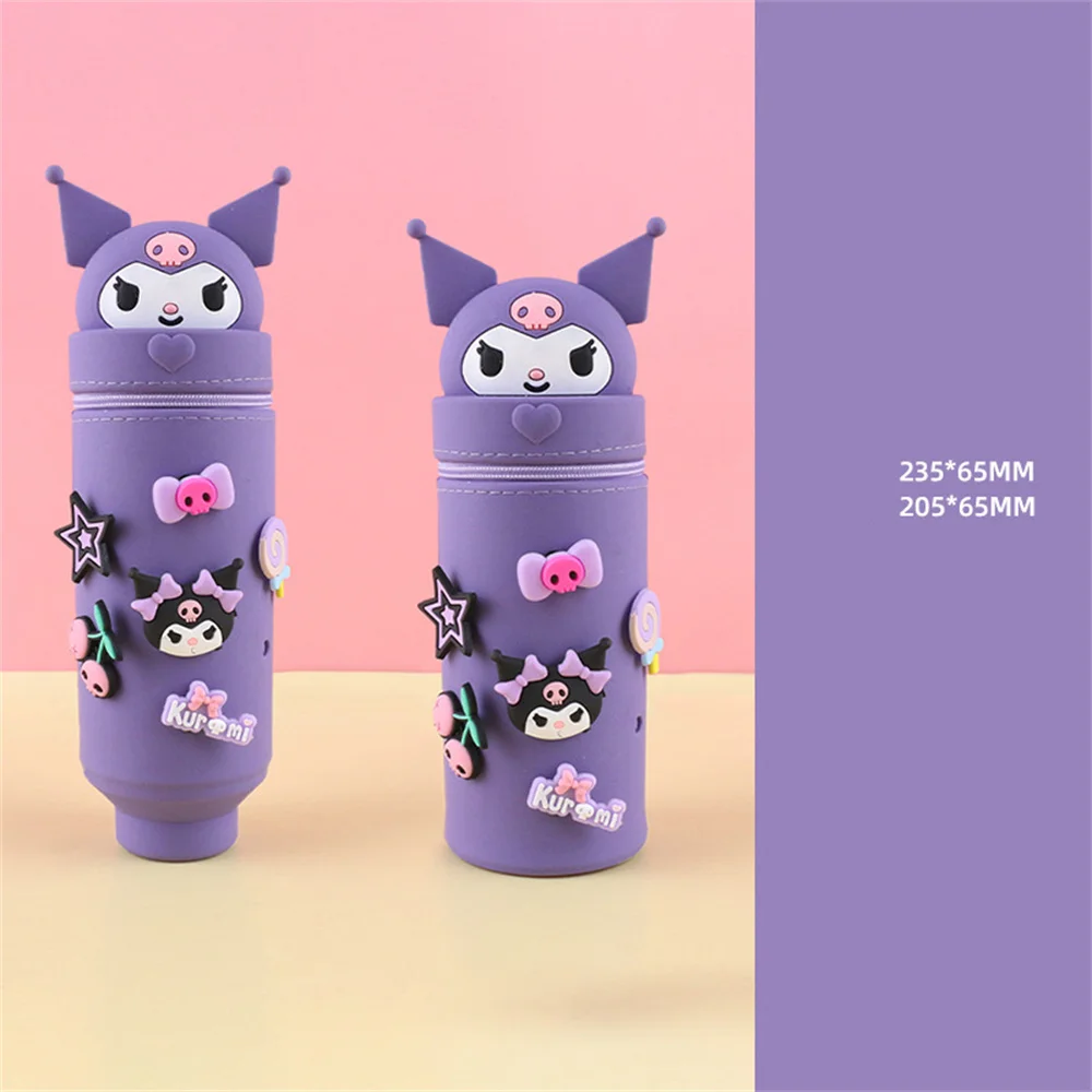 لطيف الكرتون HelloKitty Kuromi DIY مقلمة سيليكون ط...