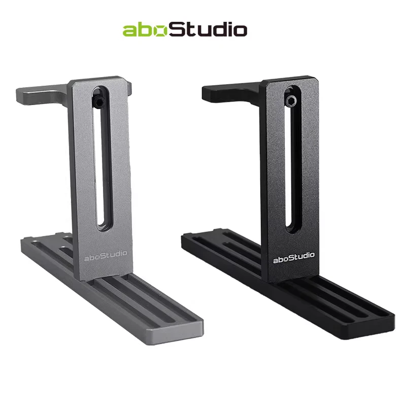 Uso Universal Placa Gráfica Suporte Vertical Vga Suporte Fixo Liga de Alumínio Completo Ajustável Multi Funcional Preto Cinzento