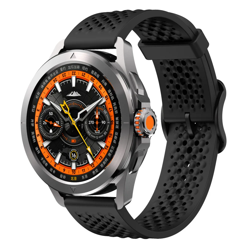 Breathable Silicone Strap for Smartwatches - Sport Edition