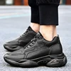 Men Invisible Height Increasing Sneakers Thick Sole Comfortable 6/8CM Elevator Casual Shoes Fashion Man Daddy Shoes Size 36-44 3