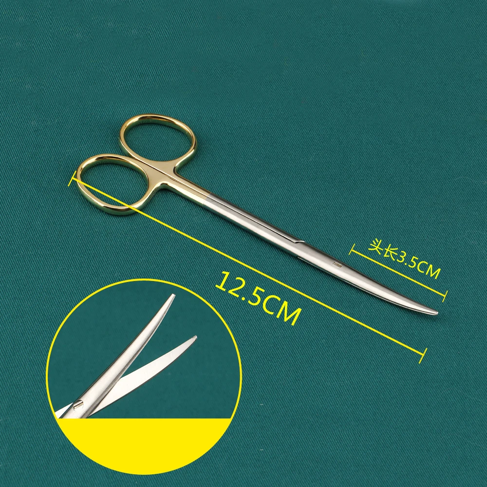 TC metzenbaum scissors curved delicate tissue cutting tonsil blunt narrow tips surgical operation theater gynecology surgery kit sy p012 1 endoscopy surgery co2 gas insufflator 10 30l for laparoscope operation