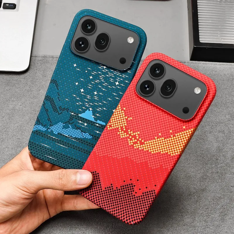 Stylish Carbon Fiber Magnetic Case for HONOR 600 Pro - Shockproof Bare-body Feel Cover