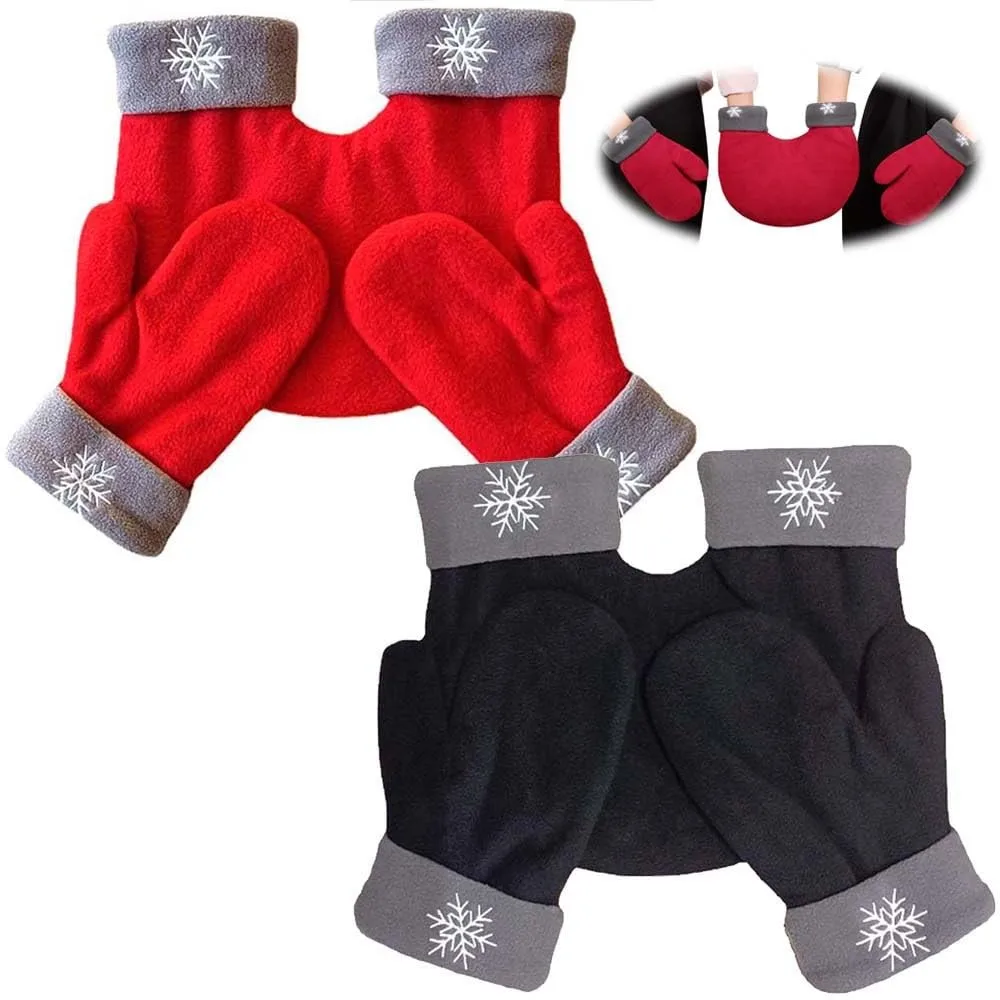 Holding Hands Gloves 2 Person Mittens For Friendship Lovers Winter Hand In Hand Couple Gloves Couple Gloves Hands Gloves 2