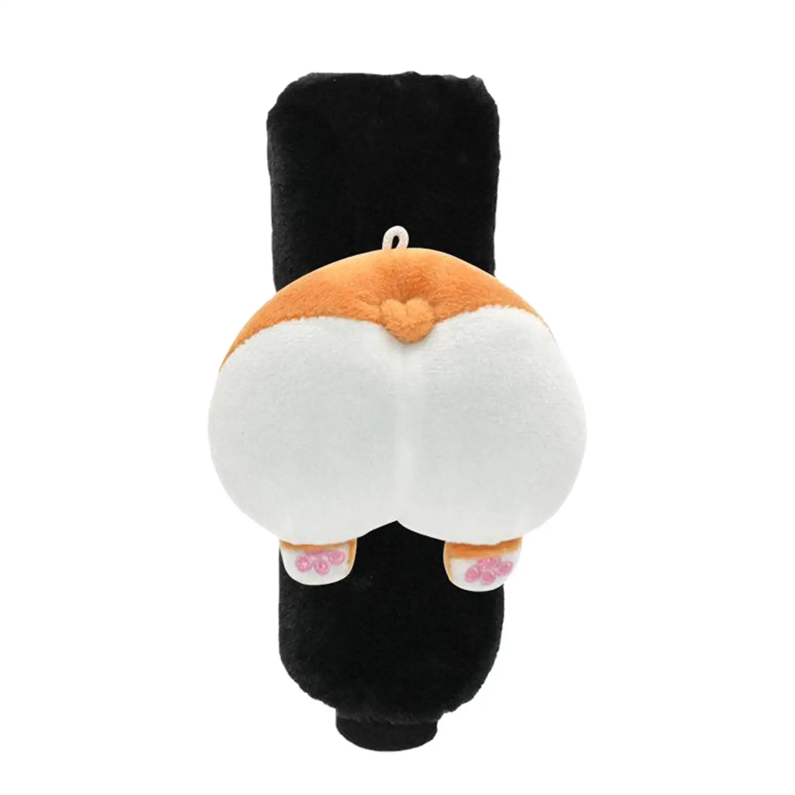 자동차 손잡이 커버, 미끄럼 방지, 귀여운 쉬운 설치, Corgi Arse 장식 액세서리, 자동차 핸들 커버, 자동차 Suv