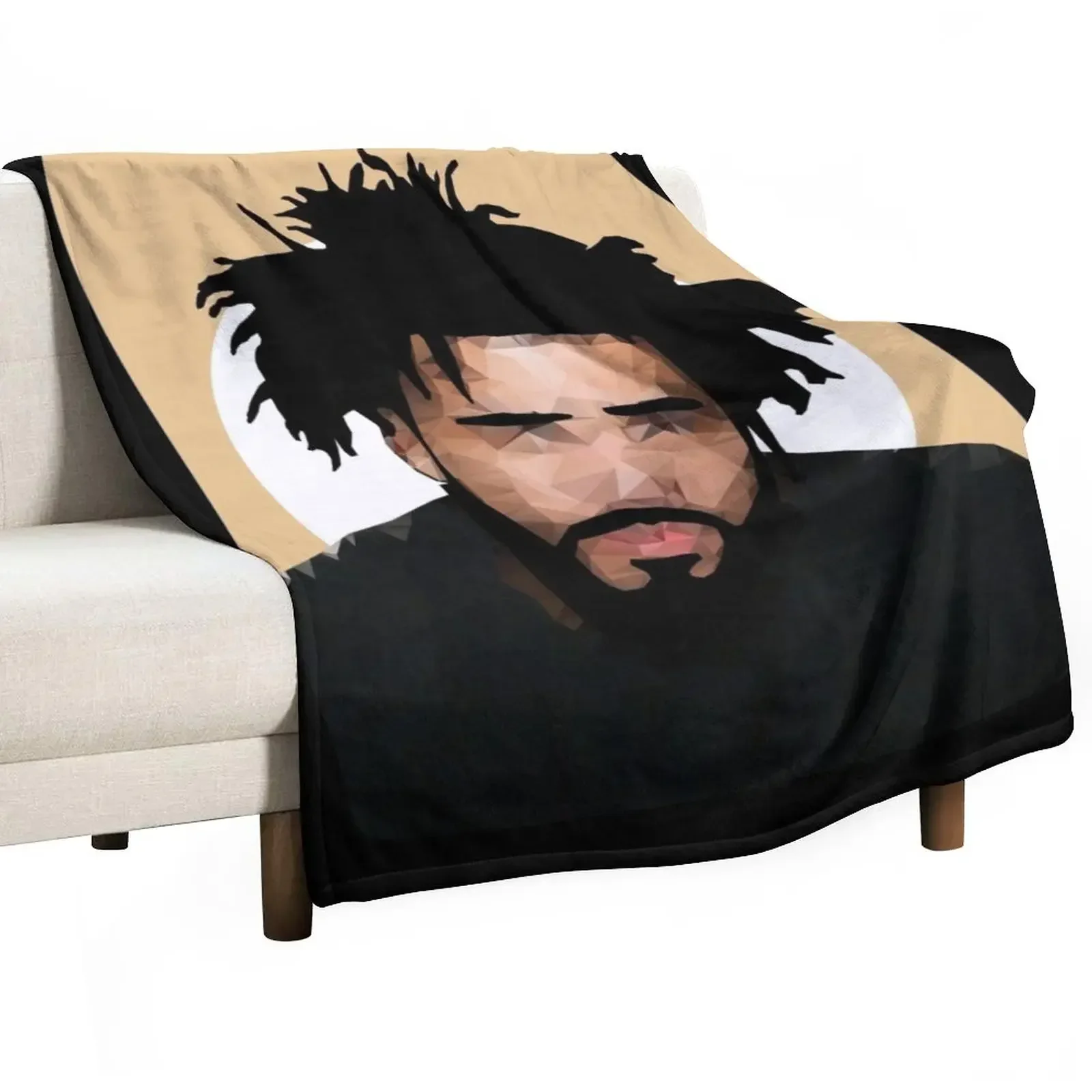

J Cole Throw Blanket Warm Soft Plaid Quilt Blankets