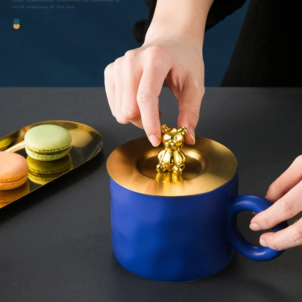 Couvercle De Tasse En Verre Réutilisable, Étanche, En Acier Inoxydable, Anti -Poussière, Épais, à Ventouse