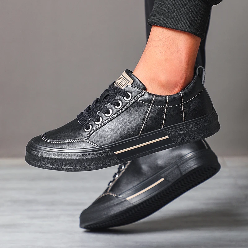 Men Casual Shoes British Style Breathable Lightweight Loafers Minimalist Designer All-match Comfy Walking Shoes for Men SS24862 6