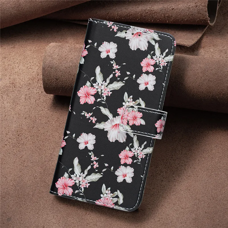 Luxury Leather Magnetic Flip Stand Wallet Cover