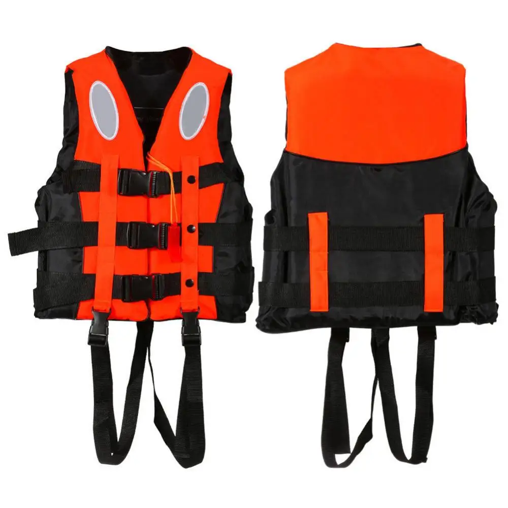 Adult Kids Life Jacket Swimming Boating Drifting Floating Vest with Whistle for swimming boating drifting surfing sea rescue new