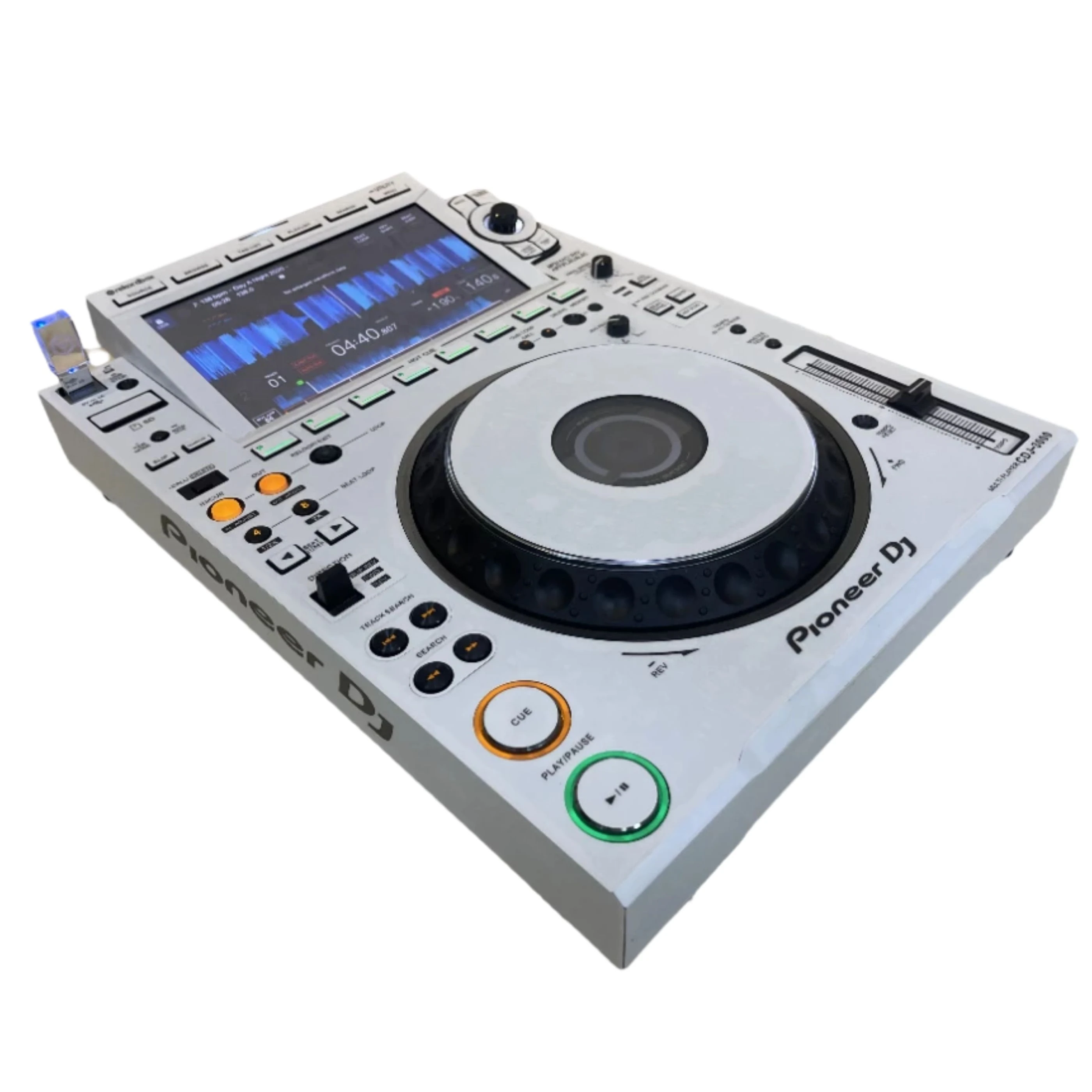 Cdj3000 Disc Maker Film Pc Importato Adesivo Pannello Esterno Completamente Protetto Bianco In Stock