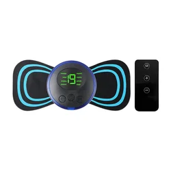 Compact Electric Neck Stretcher & Massager for Muscle Pain Relief and Relaxation (Remote Control Set)