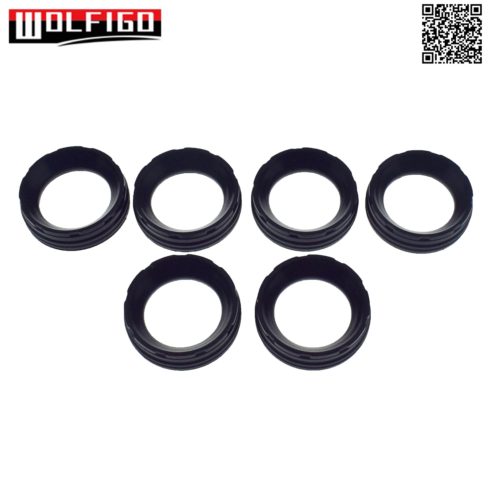 6Pcs 5184778AB 05184778AB Spark Plug Gasket For Chrysler 300 300C Pacifica Voyager Dodge Journey Grand Caravan Jeep 2011-