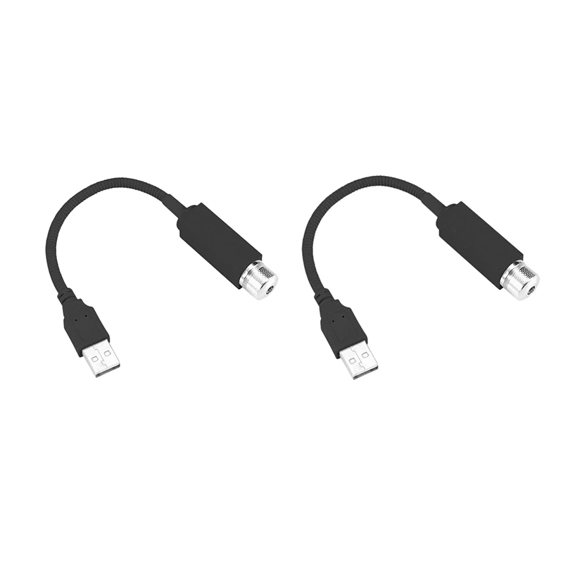 Auto Led Starry Sky Lights Car Interior Atmosphere Soffitto Night Star Light Lamp Usb Atmosphere Lights