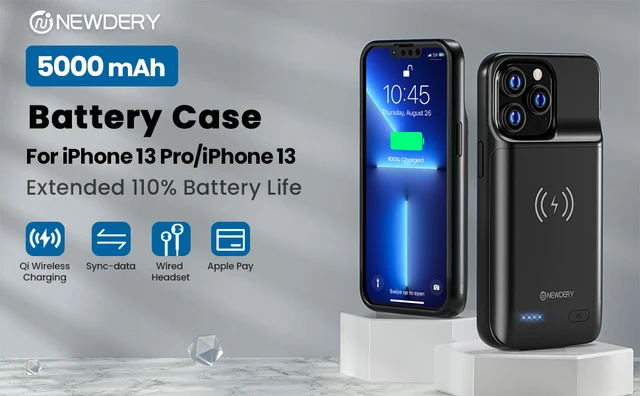 5000mah how many charges iphone 13