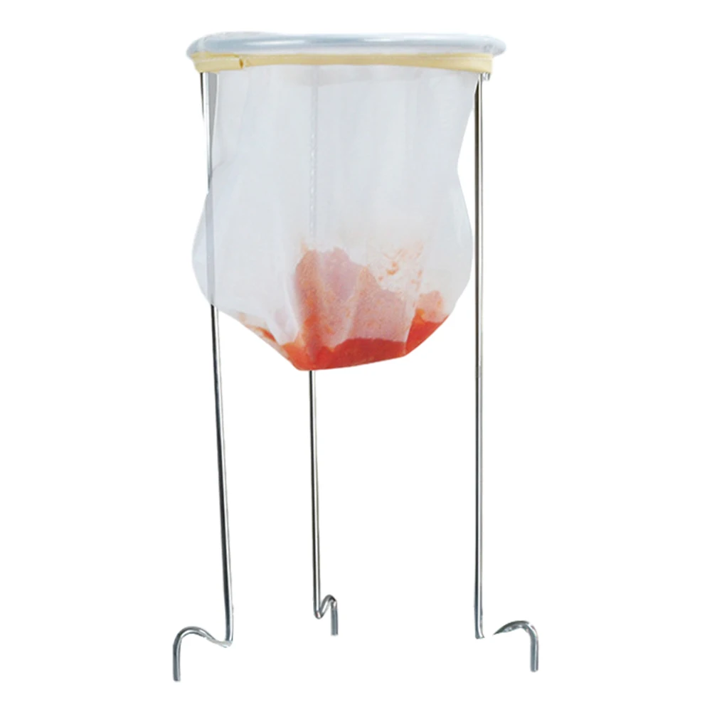 Household Jam Strainer Sieve Stand Kit Reusable Sieving Frame Versatile Metal for Jellies Conserves Fruit Soups