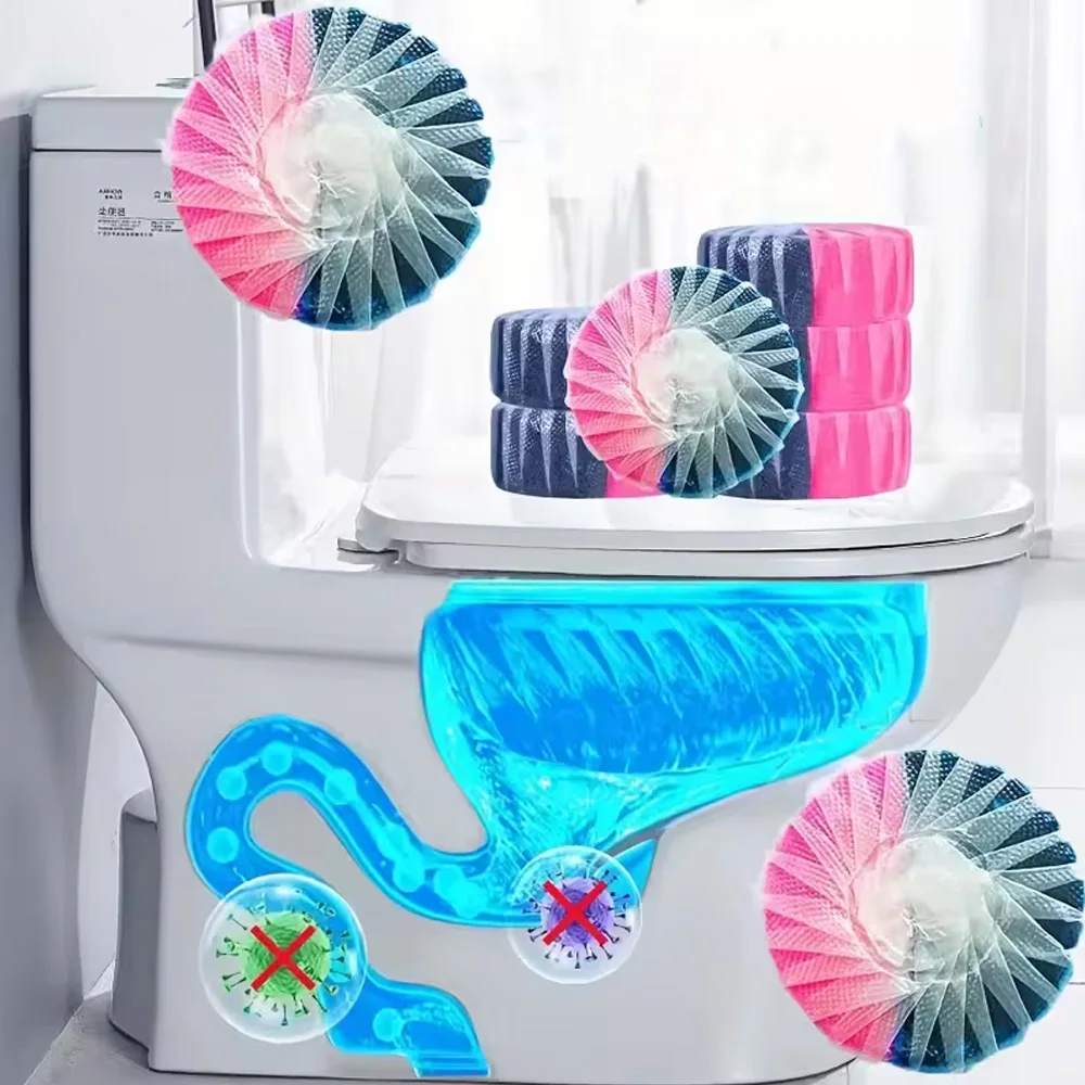 Automatic Toilet Bowl Cleaner Tablets Continuous Release Technology Long-Lasting Freshness toilet cleaner tablets