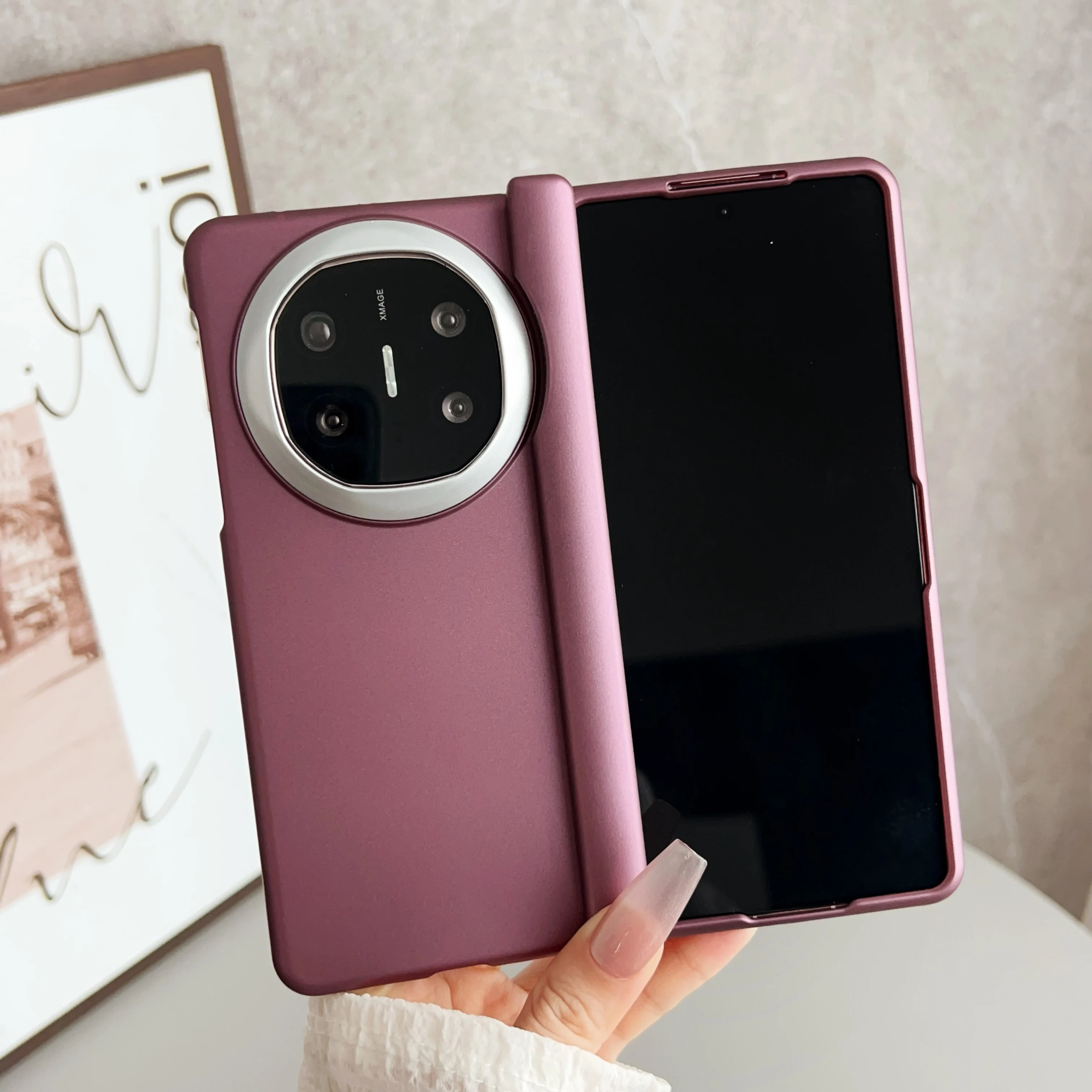 Premium Magsafe Magnetic Wireless Charging Plated Hard Phone Case