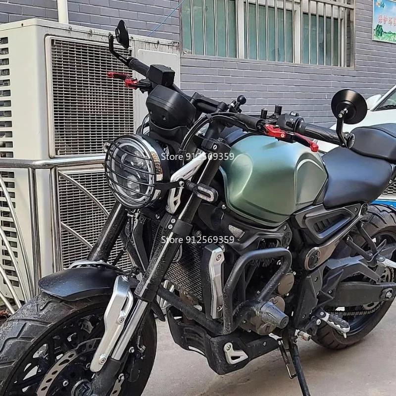 VOGE 300AC 레이싱 범퍼 안티폴 가드 LX300-6C용 고무 헤드가 있는 새로운 충돌 방지 바