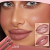 Matte Nude Brown Lip Liner Pencil Red Natural Outline Lip Tint Lipstick Crayon Pen Waterproof Lasting Lip Contouring Cosmetics 1
