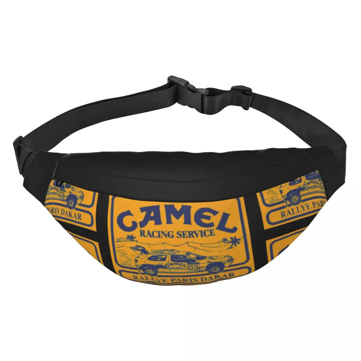 

Сумка на пояс унисекс Camel Racing Service, многофункциональная нагрудная сумочка-слинг через плечо для поездок