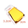 1PC Luggage DIY Accessories 1.4CM SLOT Detachable Mini Airplane Safety Seat Belt Buckle Keychain Small Plane Buckle 5