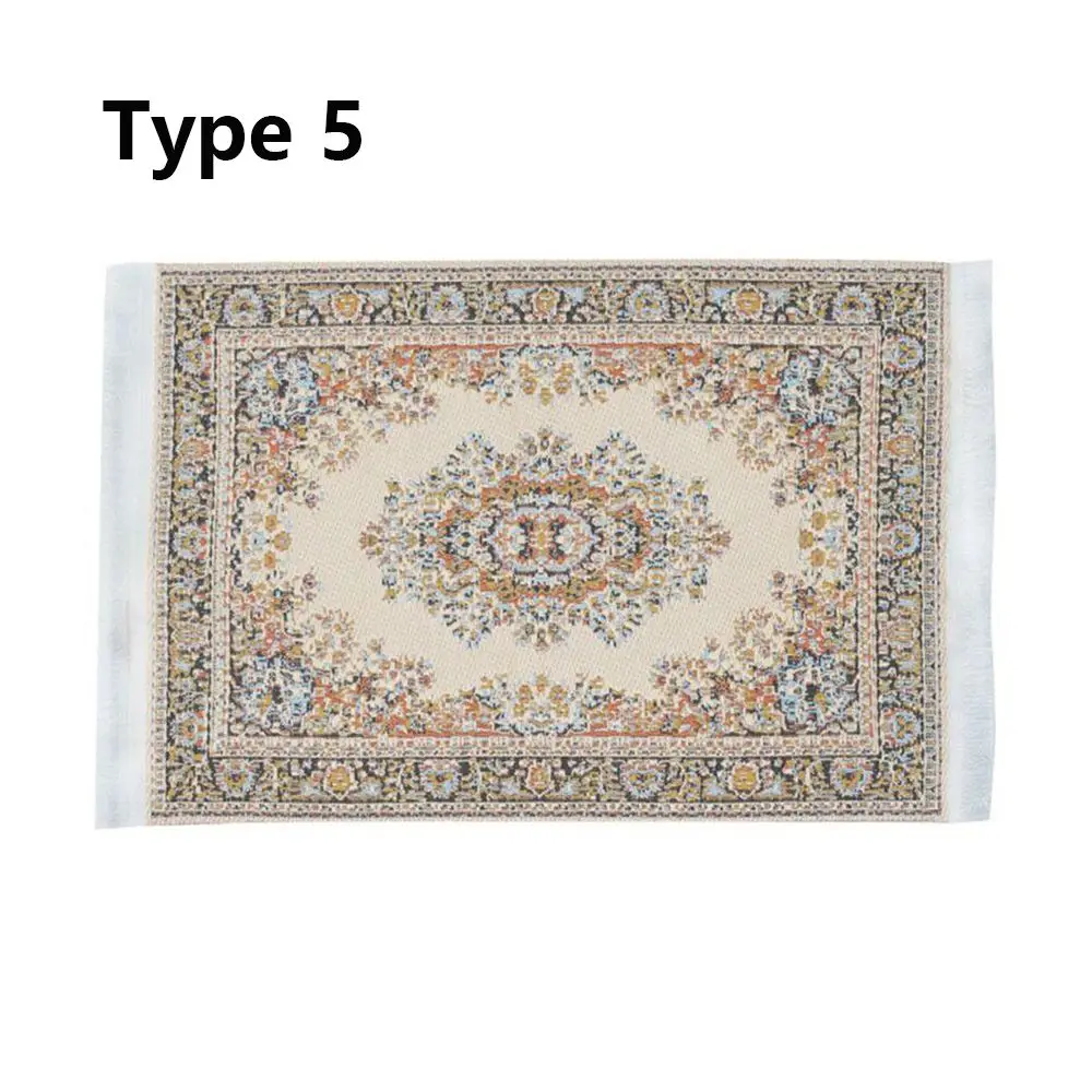 1:12 Scale Dollhouse Miniature Turkish-Style Carpet Rug