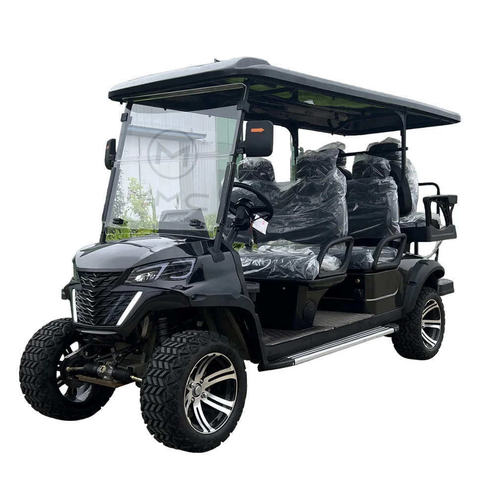 CE Approved Factory Price 4 Person 72V Electric Lifted Golf Cart Off Road Lithium  Battery Golf Electric Car 5KW/7KW Golf Carts