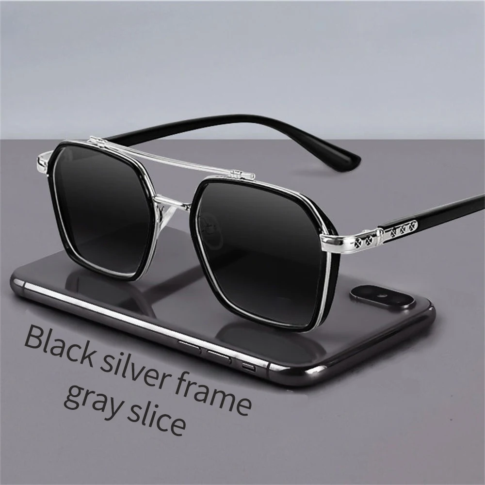 Cycling Su Square Metal Glasses Men Women Eyeglass Fashion Oversized Retro Punk Glasses Oculos De Sol Fishing_voghion.com