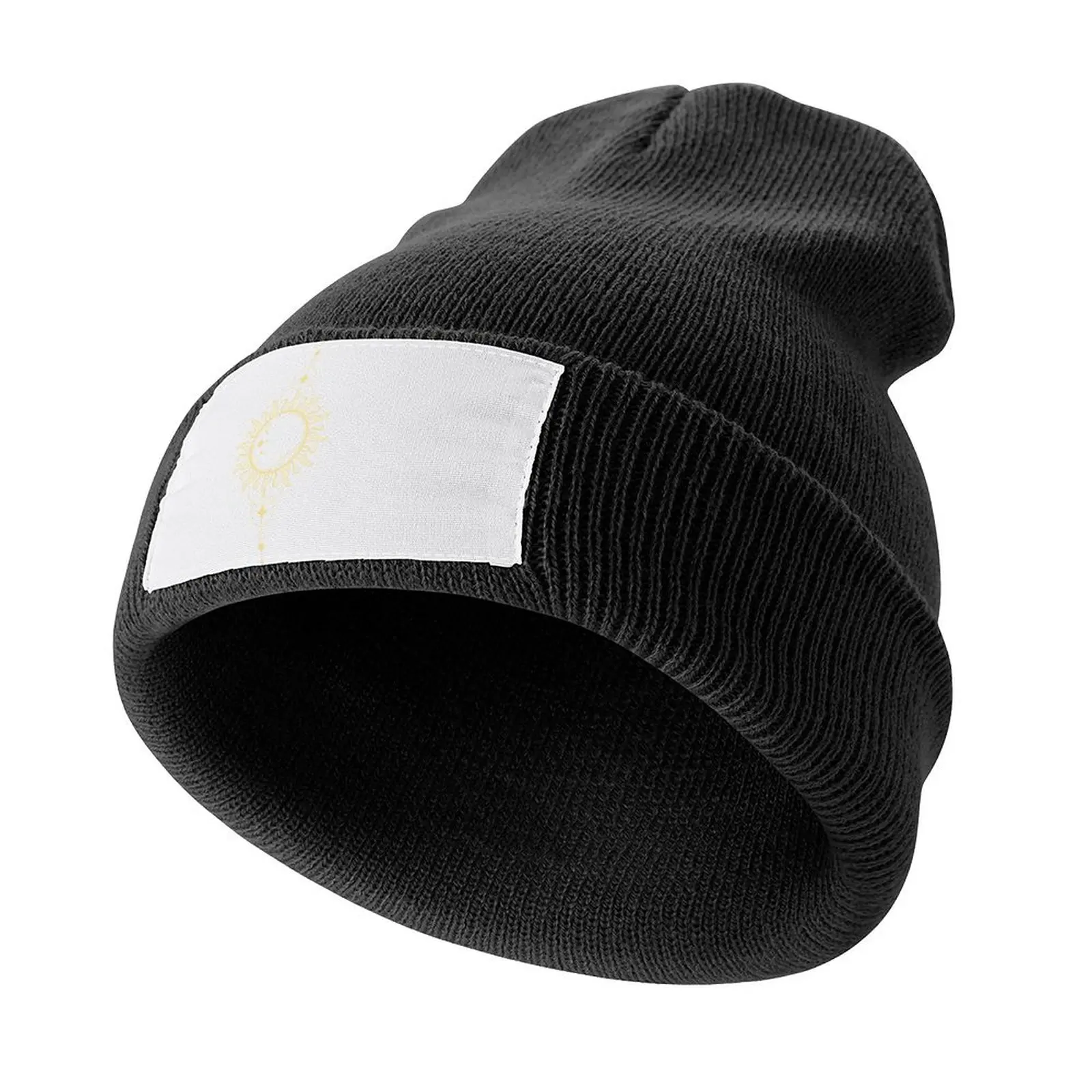 

Sun and Sacred Geometry Knitted Cap custom hats fishing hat Hip Hop Hats For Men Women's