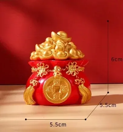 Lucky treasure ornaments