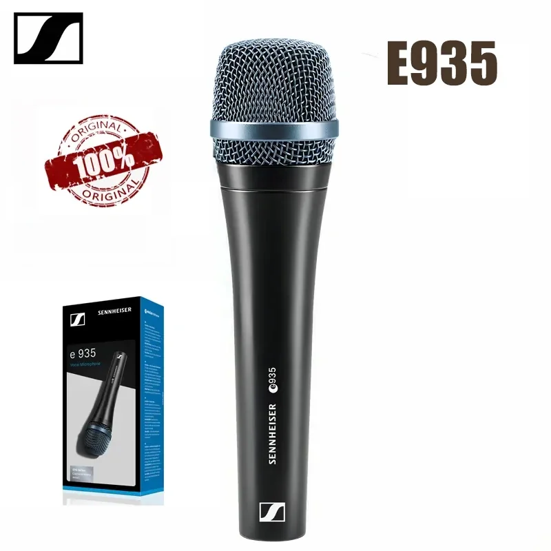 Original SENNHEISER E935 Stage Professional Mobile Microphone K Song Microphone Performance Karaoke Condenser Studio Wired Mic