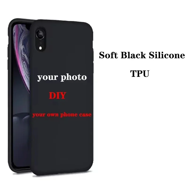 Personalized DIY Photo Black Soft Cover