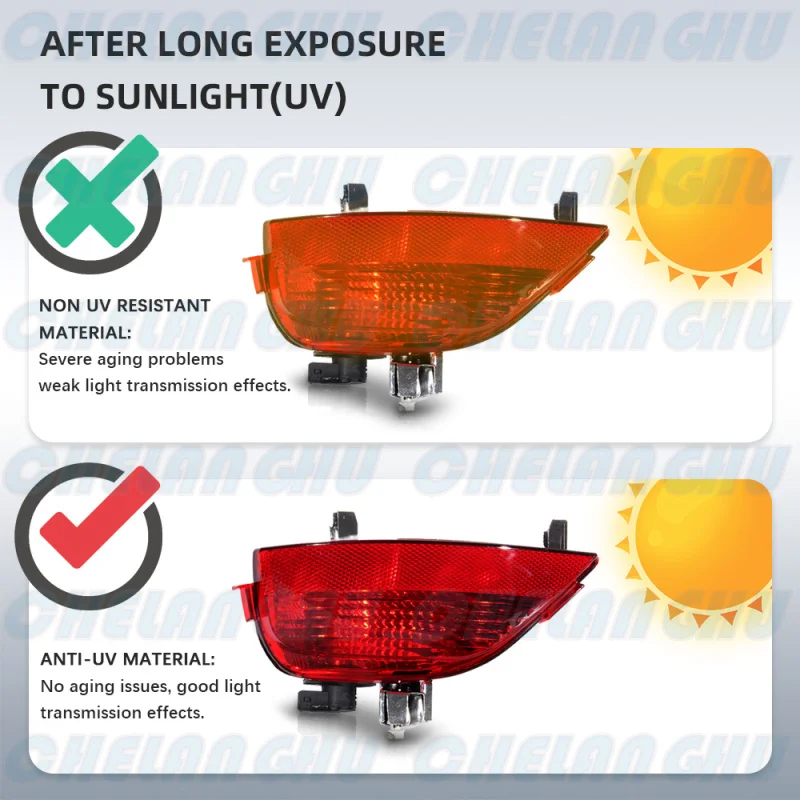 For Renault Symbol MK3 Facelift Left Side Rear Bumper Light Reflector Car accessories 265854470R
