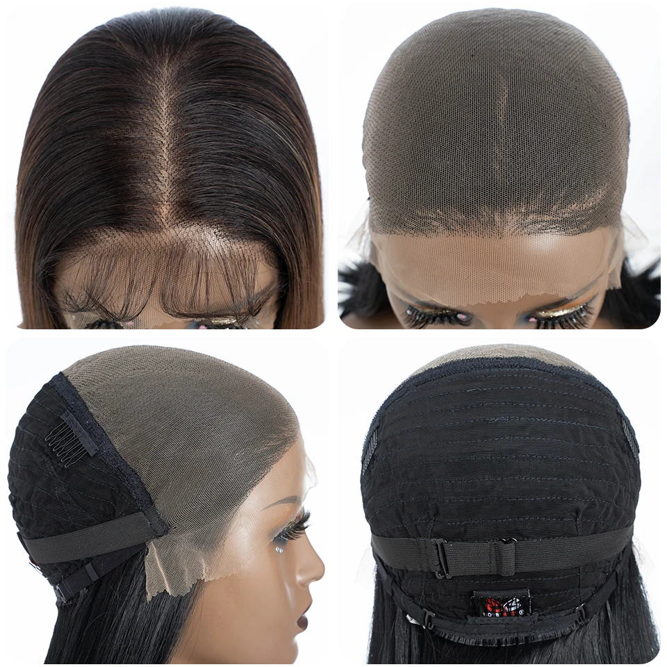 Noble Synthetic Lace Front Wig 30Inch 13X7 Straight lace Wig Blonde Ombre Glueless Wigs For Women Cosplay Lace Wig synthetic