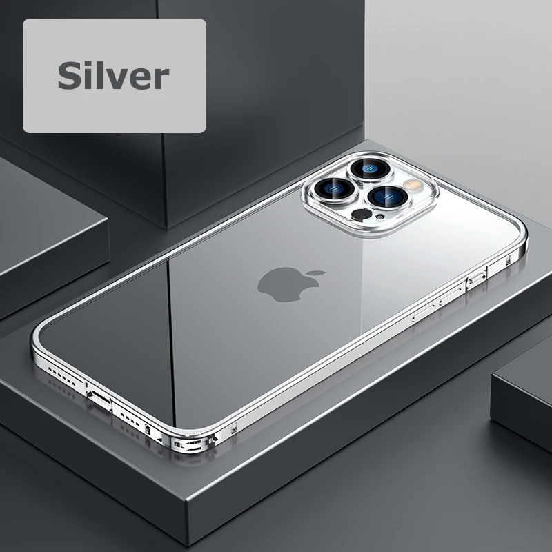 Funda con marco metálico para el iPhone 14 Pro Max - Dealy