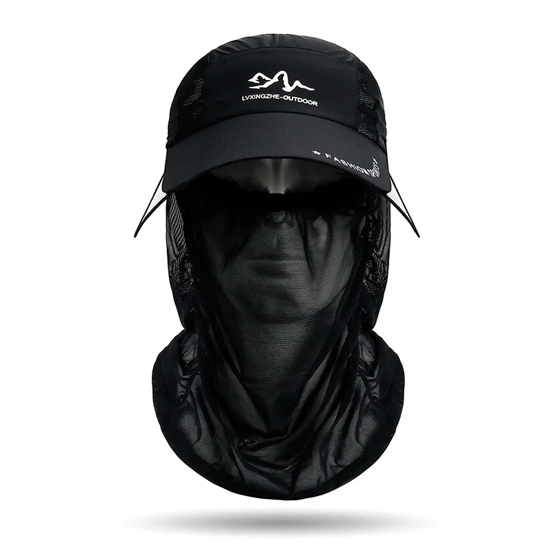 Sun Hats 360 &deg; portable fishing Outdoor cycling and hiking Sun protection Detachable and adjustable Fishing equipment