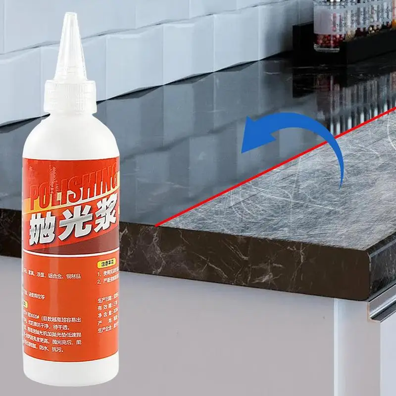 Marble Polishing Brightener Home Waterproof 1 Bottle Marble Polishing Liquid House Tile Scratch Repair Liquid For Granite