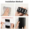 Wall Mounted No punching magnet storage container Garbage Bag Dispenser Self Adhesive Kitchen Bathroom Paper Tissue Holder 5