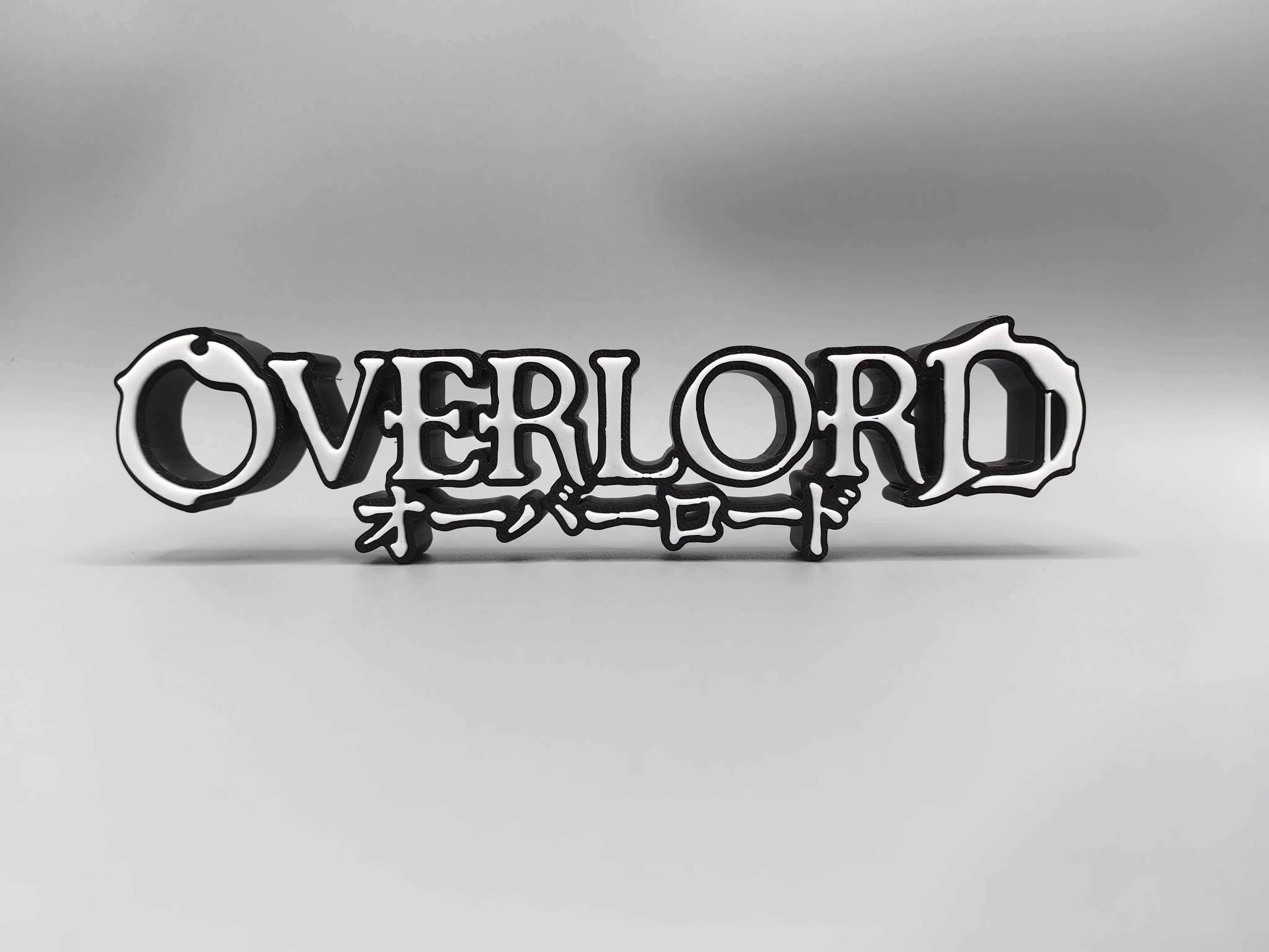Anime Overlord 3D Action Figure Display Stand Ornament